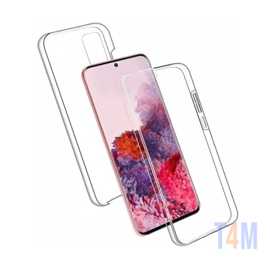 Funda de Silicona 360º para Samsung Galaxy S20 Transparente